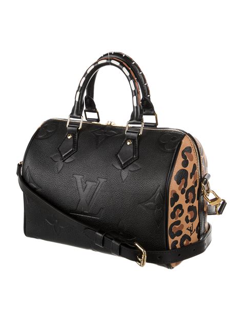 louis vuitton speedy wild at heart|lv animal print bag.